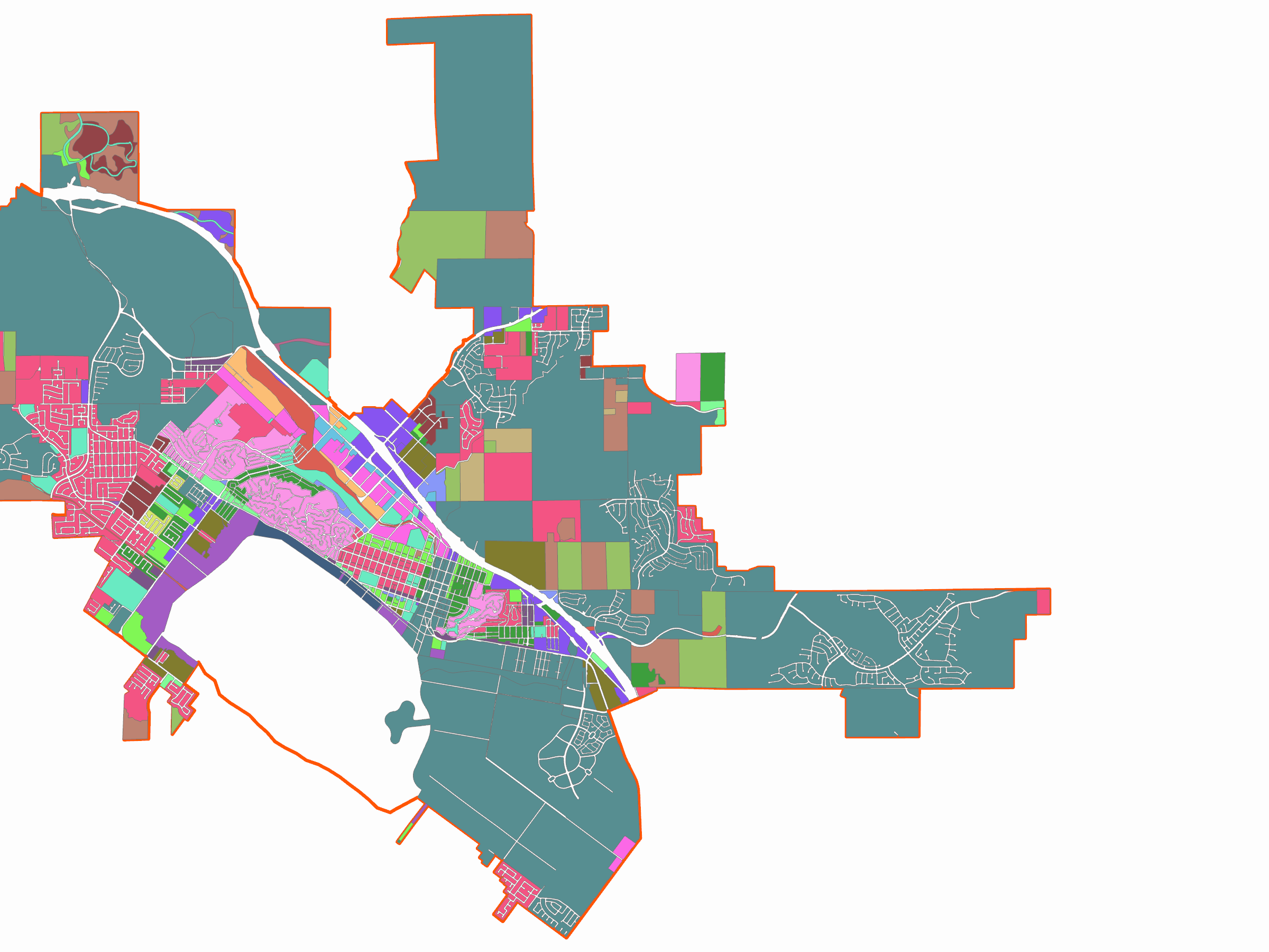 Official Lake Elsinore zoning map